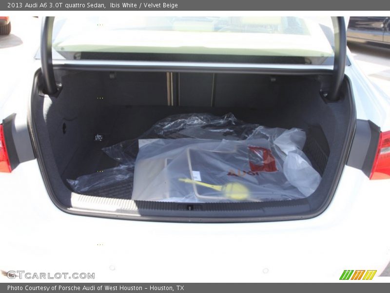 Ibis White / Velvet Beige 2013 Audi A6 3.0T quattro Sedan