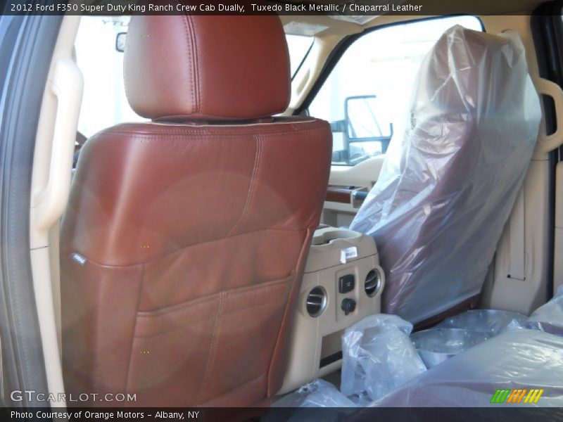 Tuxedo Black Metallic / Chaparral Leather 2012 Ford F350 Super Duty King Ranch Crew Cab Dually