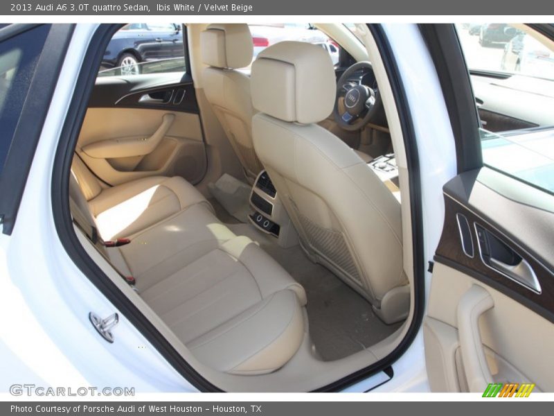 Ibis White / Velvet Beige 2013 Audi A6 3.0T quattro Sedan