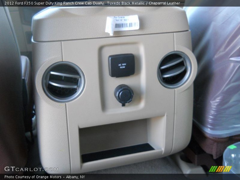 Tuxedo Black Metallic / Chaparral Leather 2012 Ford F350 Super Duty King Ranch Crew Cab Dually