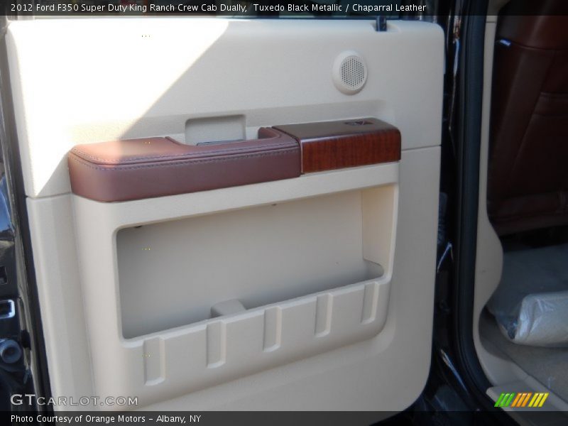 Tuxedo Black Metallic / Chaparral Leather 2012 Ford F350 Super Duty King Ranch Crew Cab Dually