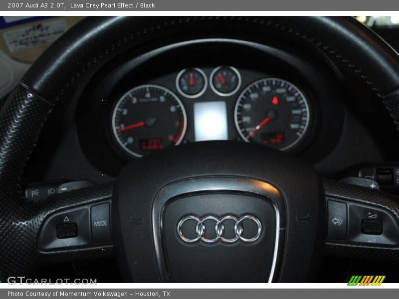 Lava Grey Pearl Effect / Black 2007 Audi A3 2.0T