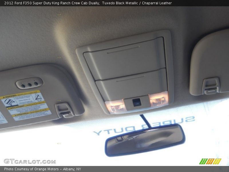 Tuxedo Black Metallic / Chaparral Leather 2012 Ford F350 Super Duty King Ranch Crew Cab Dually