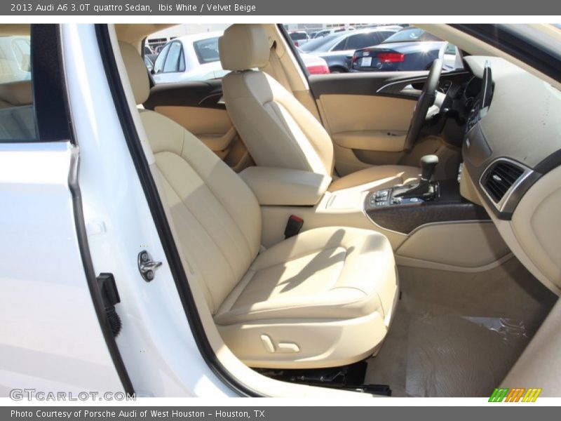 Ibis White / Velvet Beige 2013 Audi A6 3.0T quattro Sedan
