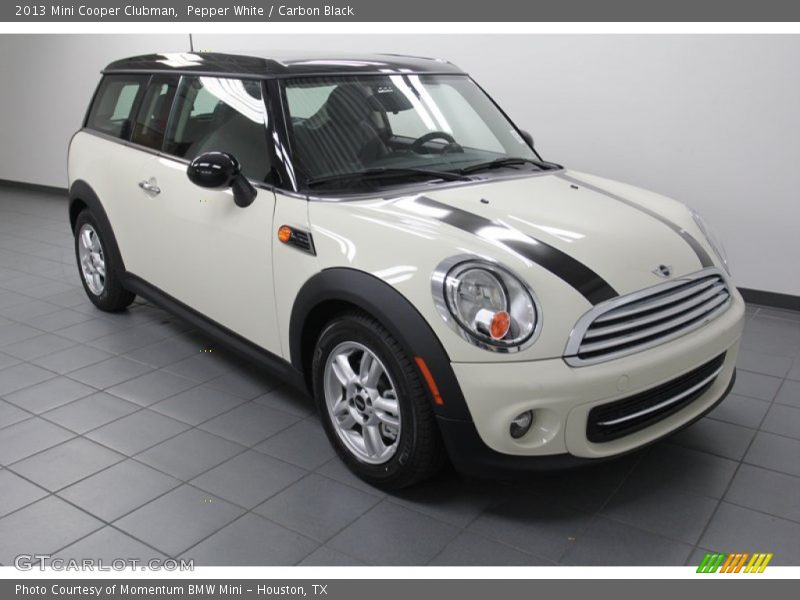 Pepper White / Carbon Black 2013 Mini Cooper Clubman