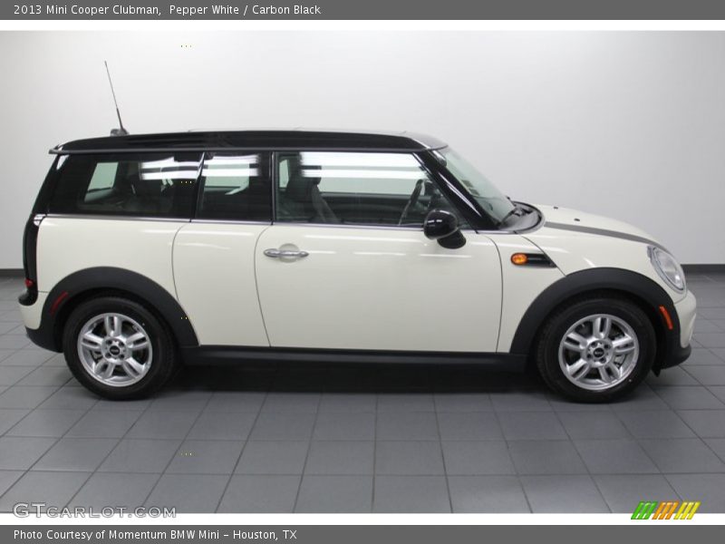 Pepper White / Carbon Black 2013 Mini Cooper Clubman