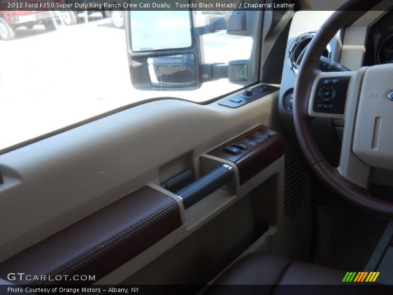 Tuxedo Black Metallic / Chaparral Leather 2012 Ford F350 Super Duty King Ranch Crew Cab Dually