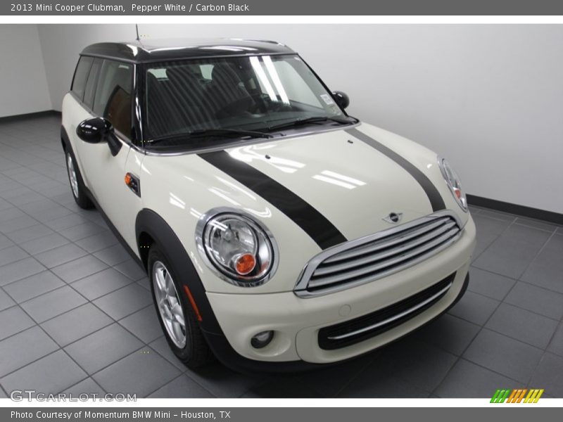 Pepper White / Carbon Black 2013 Mini Cooper Clubman