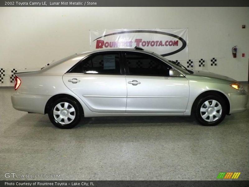 Lunar Mist Metallic / Stone 2002 Toyota Camry LE