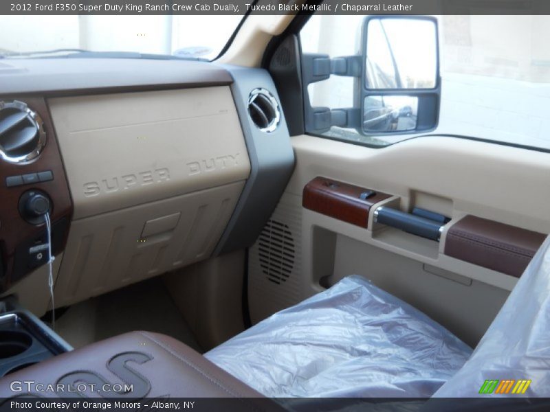 Tuxedo Black Metallic / Chaparral Leather 2012 Ford F350 Super Duty King Ranch Crew Cab Dually
