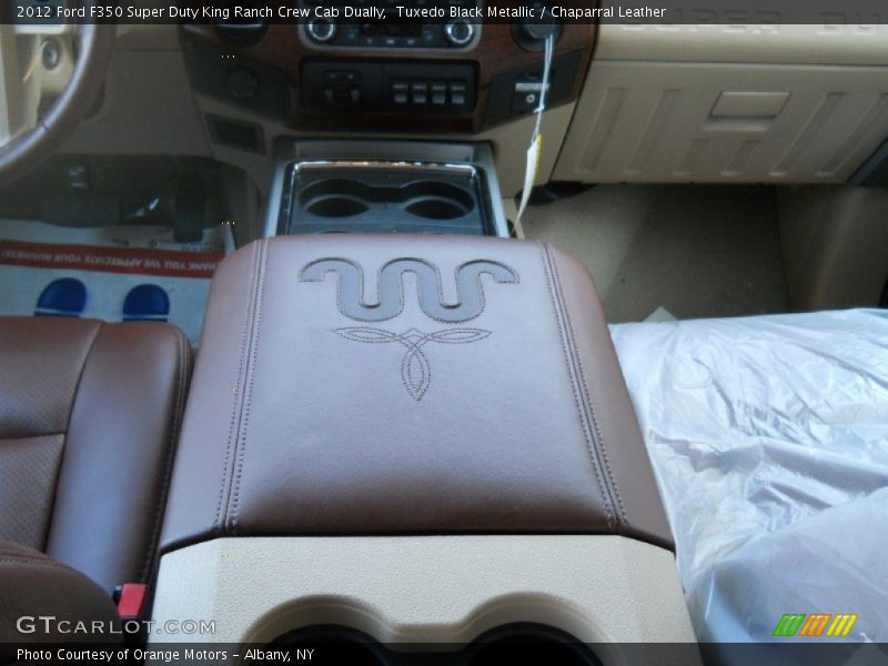Tuxedo Black Metallic / Chaparral Leather 2012 Ford F350 Super Duty King Ranch Crew Cab Dually