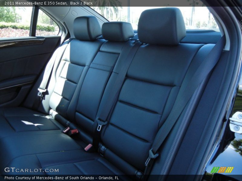 Black / Black 2011 Mercedes-Benz E 350 Sedan