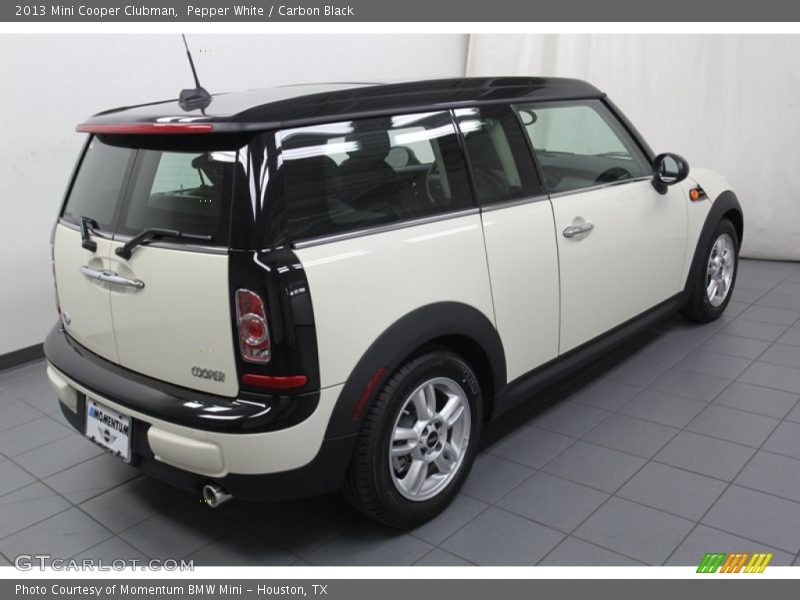 Pepper White / Carbon Black 2013 Mini Cooper Clubman