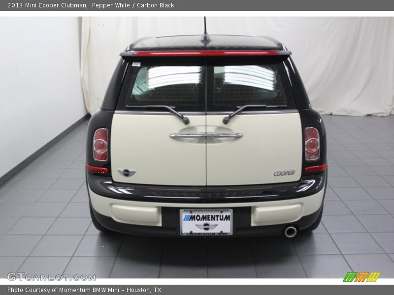 Pepper White / Carbon Black 2013 Mini Cooper Clubman
