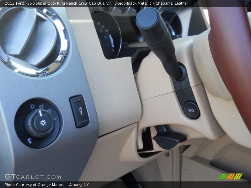 Tuxedo Black Metallic / Chaparral Leather 2012 Ford F350 Super Duty King Ranch Crew Cab Dually