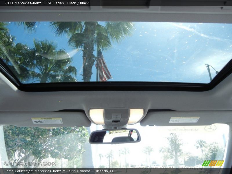 Black / Black 2011 Mercedes-Benz E 350 Sedan