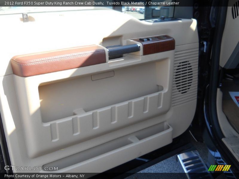 Tuxedo Black Metallic / Chaparral Leather 2012 Ford F350 Super Duty King Ranch Crew Cab Dually