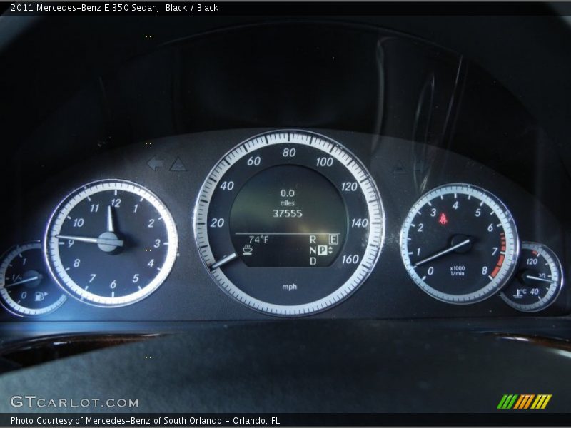 Black / Black 2011 Mercedes-Benz E 350 Sedan