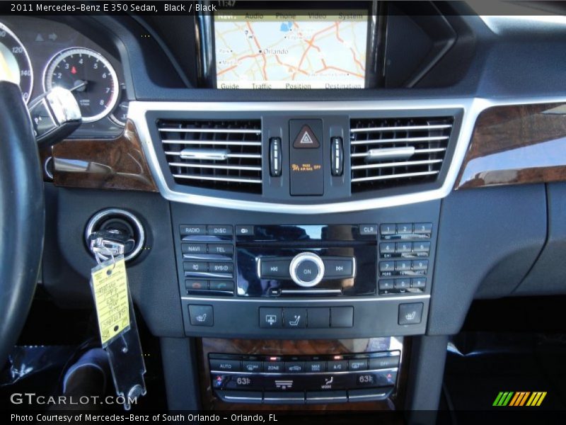 Black / Black 2011 Mercedes-Benz E 350 Sedan