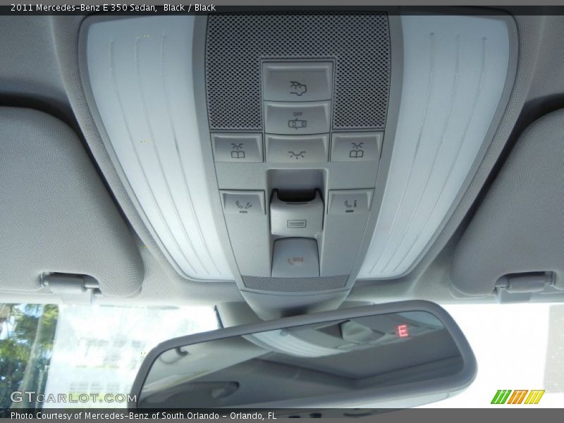 Black / Black 2011 Mercedes-Benz E 350 Sedan