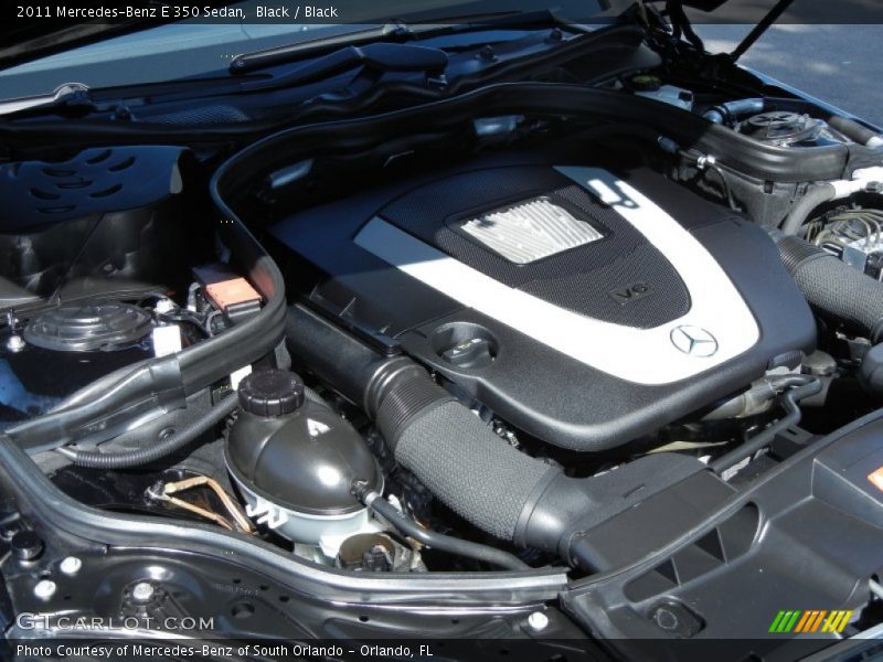 Black / Black 2011 Mercedes-Benz E 350 Sedan