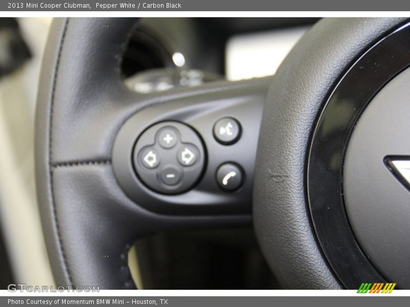 Pepper White / Carbon Black 2013 Mini Cooper Clubman