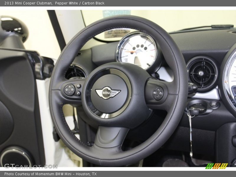 Pepper White / Carbon Black 2013 Mini Cooper Clubman