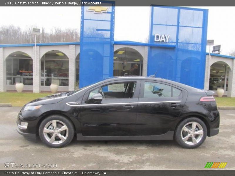 Black / Pebble Beige/Dark Accents 2013 Chevrolet Volt
