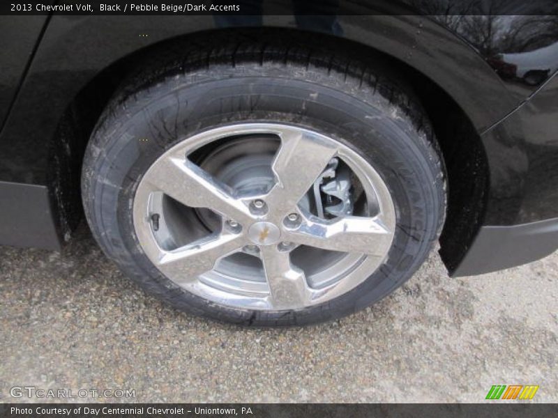 Black / Pebble Beige/Dark Accents 2013 Chevrolet Volt