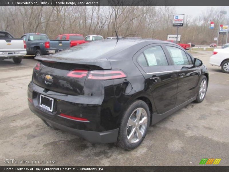 Black / Pebble Beige/Dark Accents 2013 Chevrolet Volt