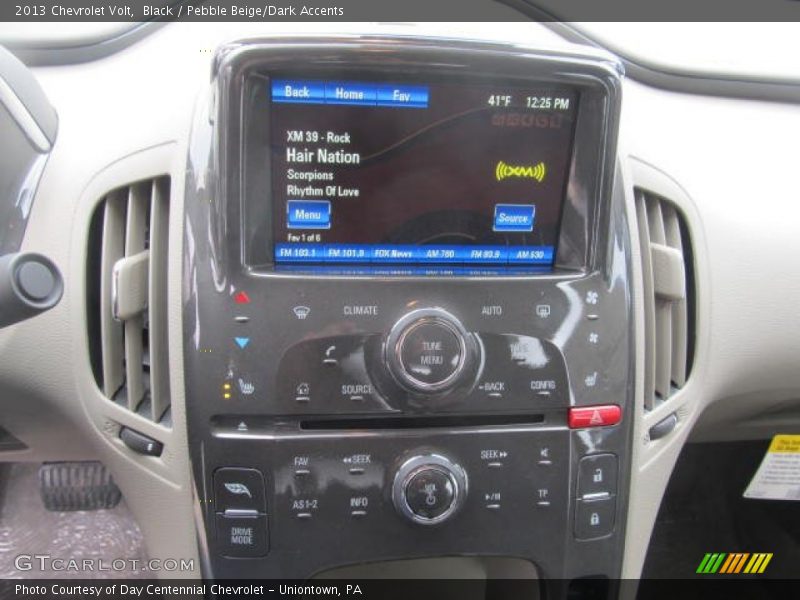 Controls of 2013 Volt 