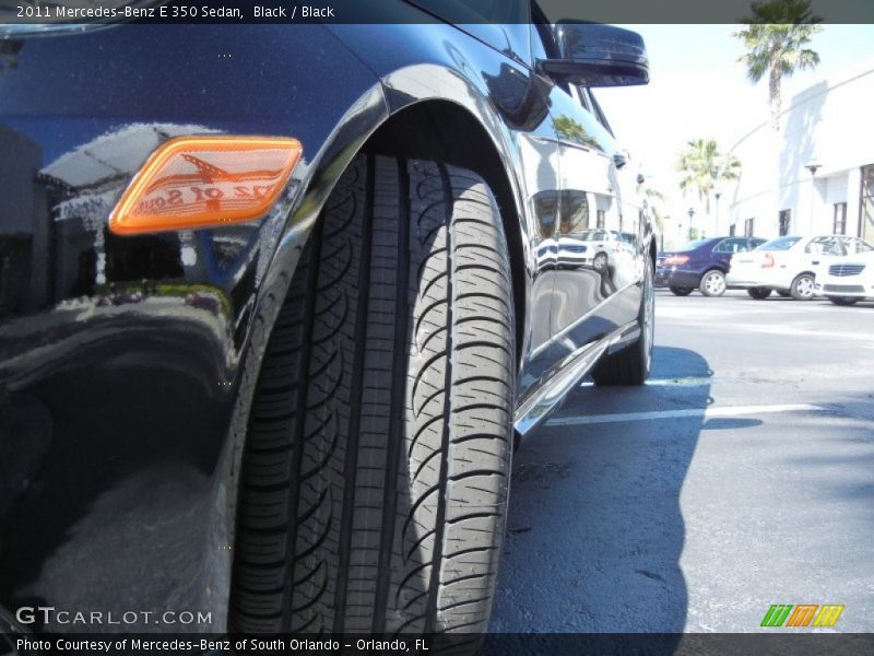 Black / Black 2011 Mercedes-Benz E 350 Sedan