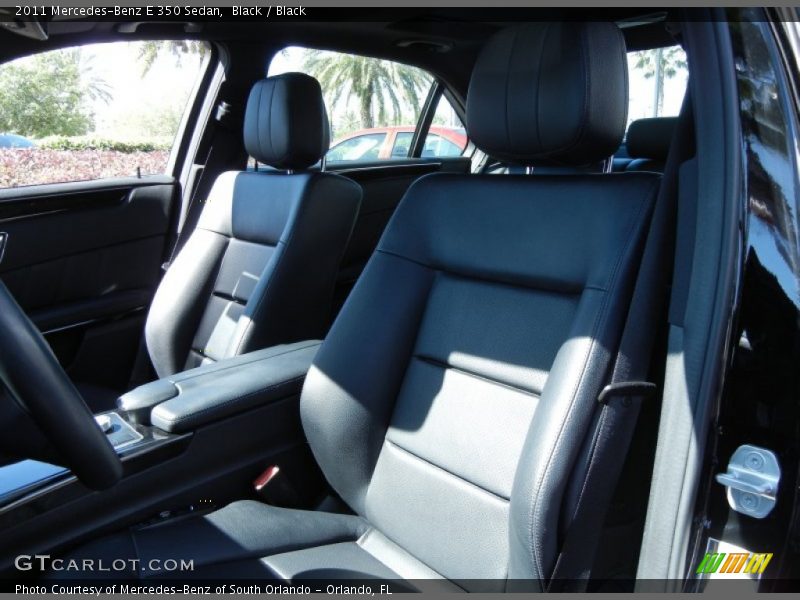 Black / Black 2011 Mercedes-Benz E 350 Sedan