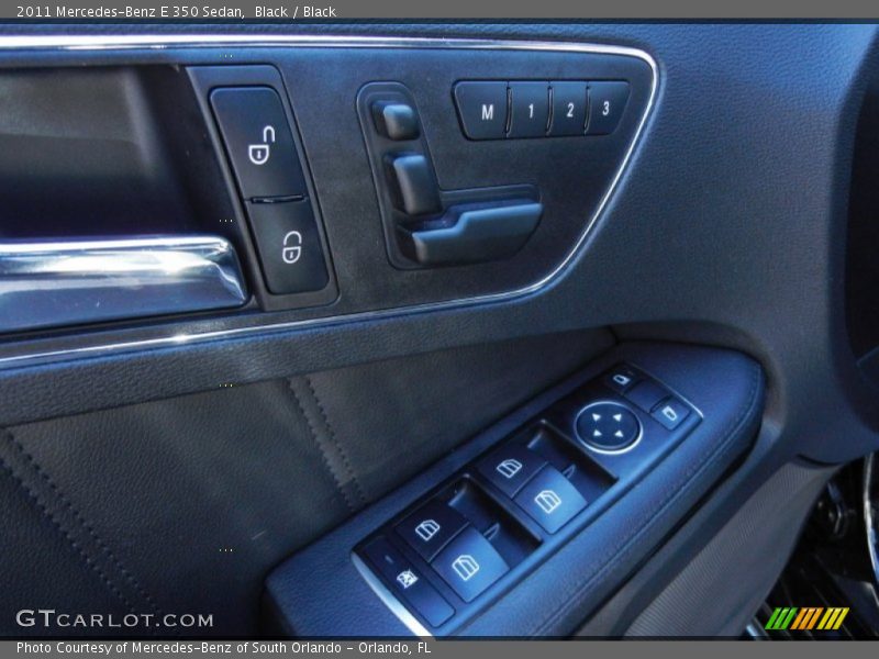 Black / Black 2011 Mercedes-Benz E 350 Sedan