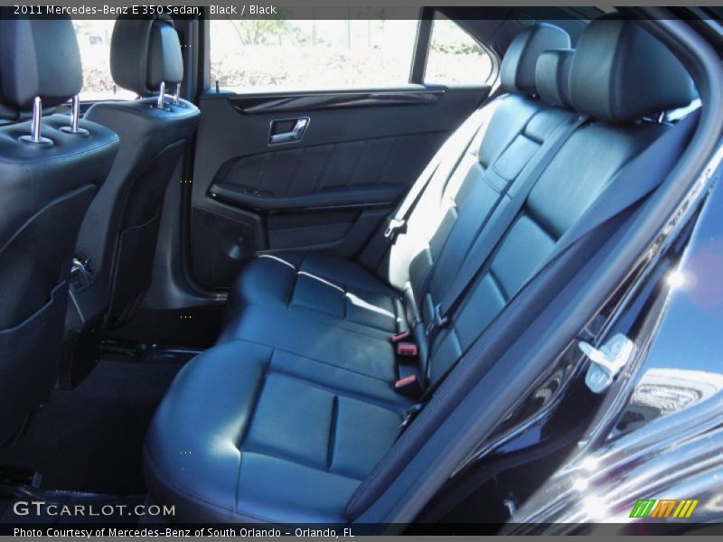 Black / Black 2011 Mercedes-Benz E 350 Sedan
