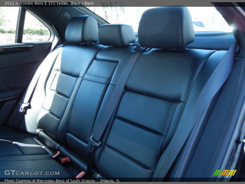 Black / Black 2011 Mercedes-Benz E 350 Sedan
