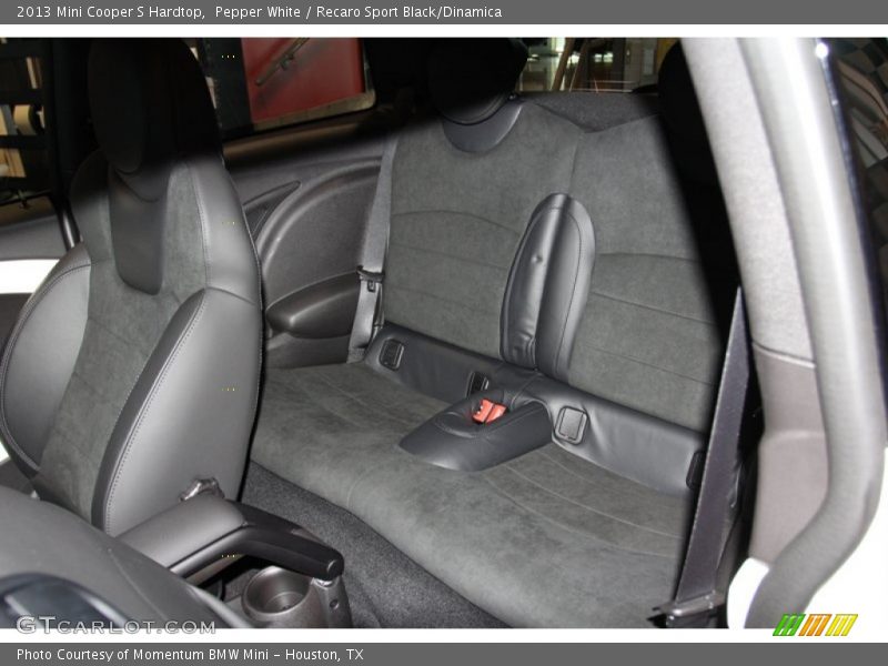 Rear Seat of 2013 Cooper S Hardtop