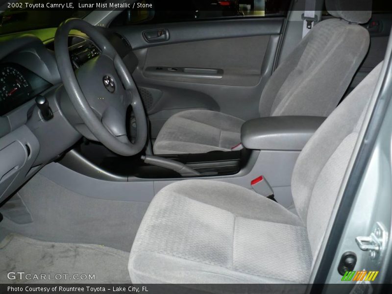 Lunar Mist Metallic / Stone 2002 Toyota Camry LE