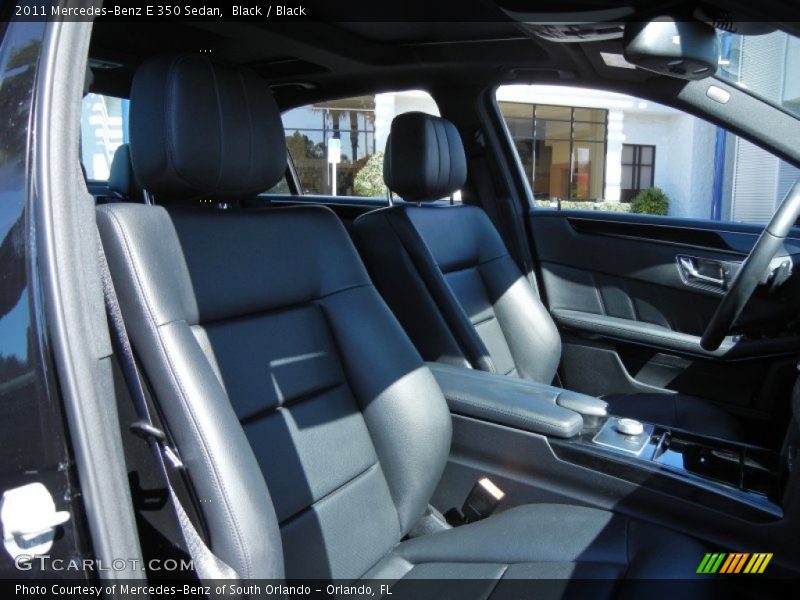 Black / Black 2011 Mercedes-Benz E 350 Sedan
