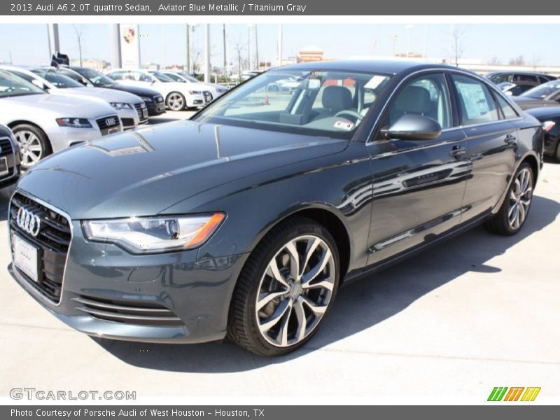 Front 3/4 View of 2013 A6 2.0T quattro Sedan
