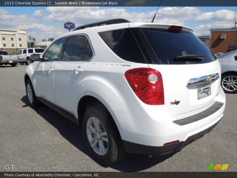 Summit White / Brownstone/Jet Black 2013 Chevrolet Equinox LT