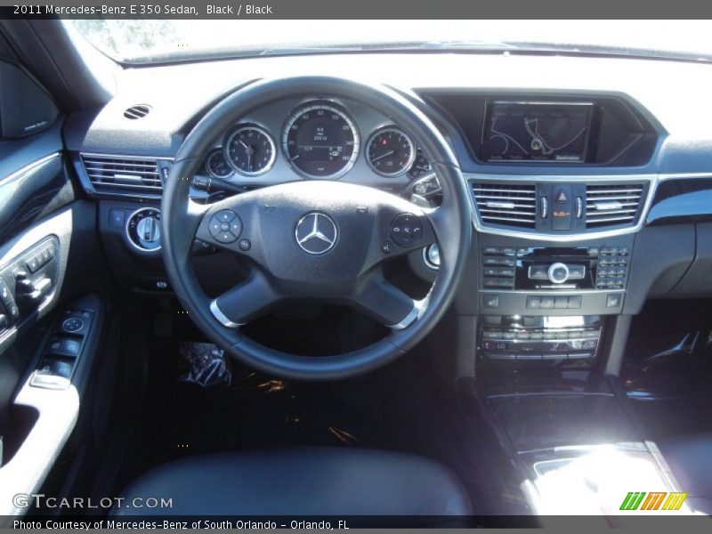 Black / Black 2011 Mercedes-Benz E 350 Sedan