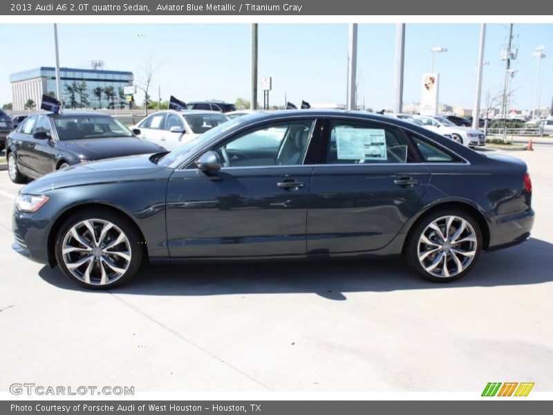  2013 A6 2.0T quattro Sedan Aviator Blue Metallic