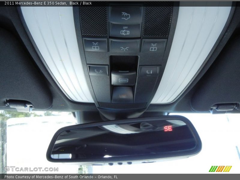 Black / Black 2011 Mercedes-Benz E 350 Sedan