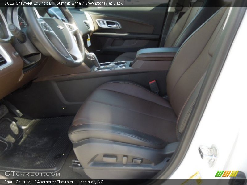 Summit White / Brownstone/Jet Black 2013 Chevrolet Equinox LT