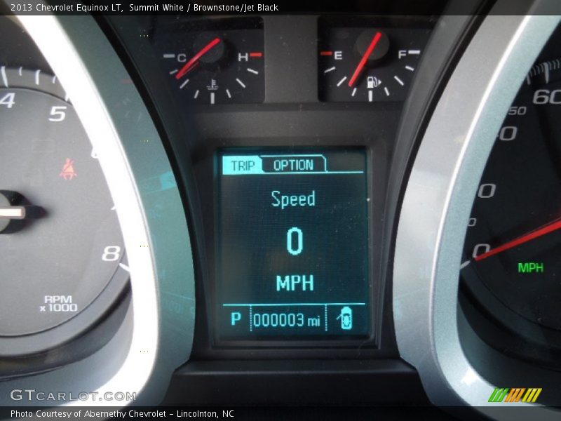 Summit White / Brownstone/Jet Black 2013 Chevrolet Equinox LT