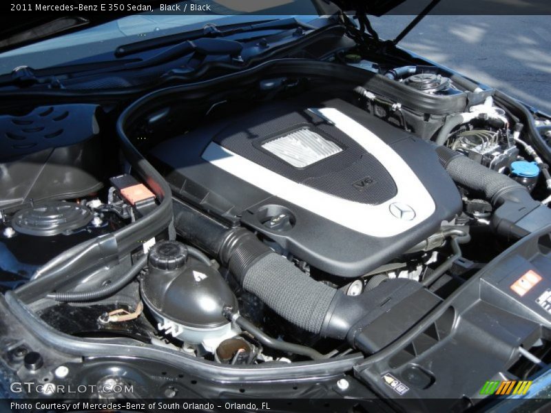 Black / Black 2011 Mercedes-Benz E 350 Sedan