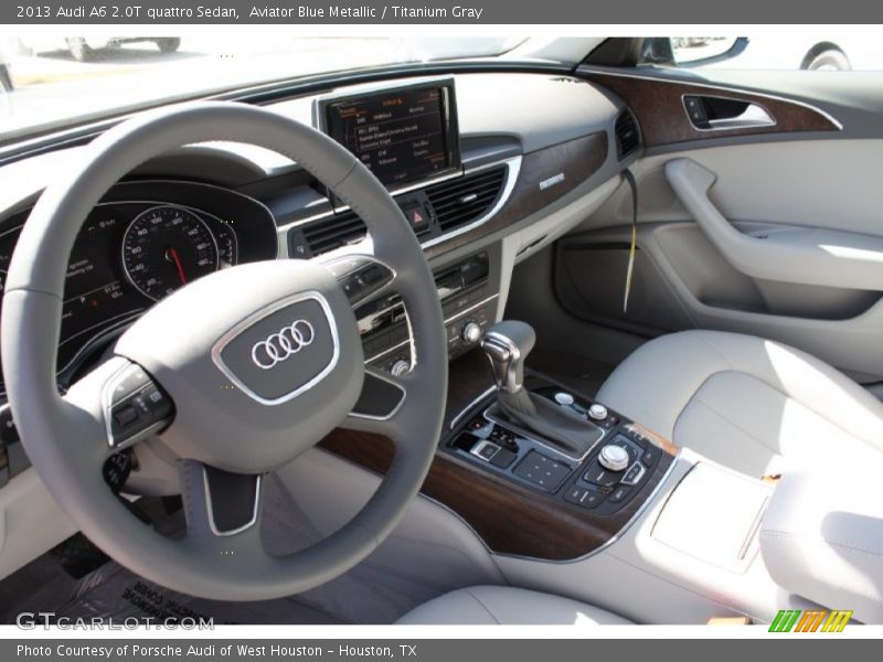 Dashboard of 2013 A6 2.0T quattro Sedan
