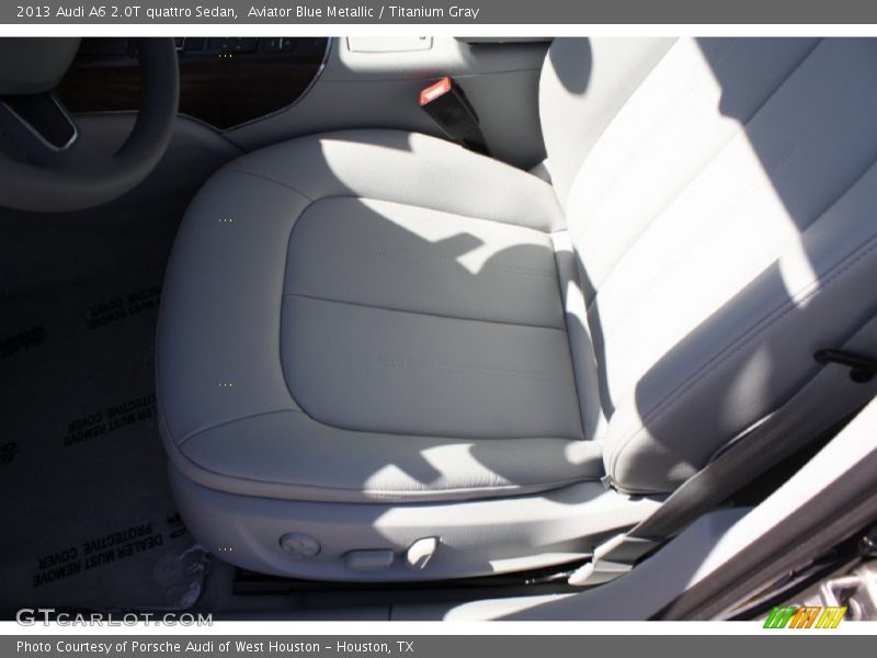 Aviator Blue Metallic / Titanium Gray 2013 Audi A6 2.0T quattro Sedan