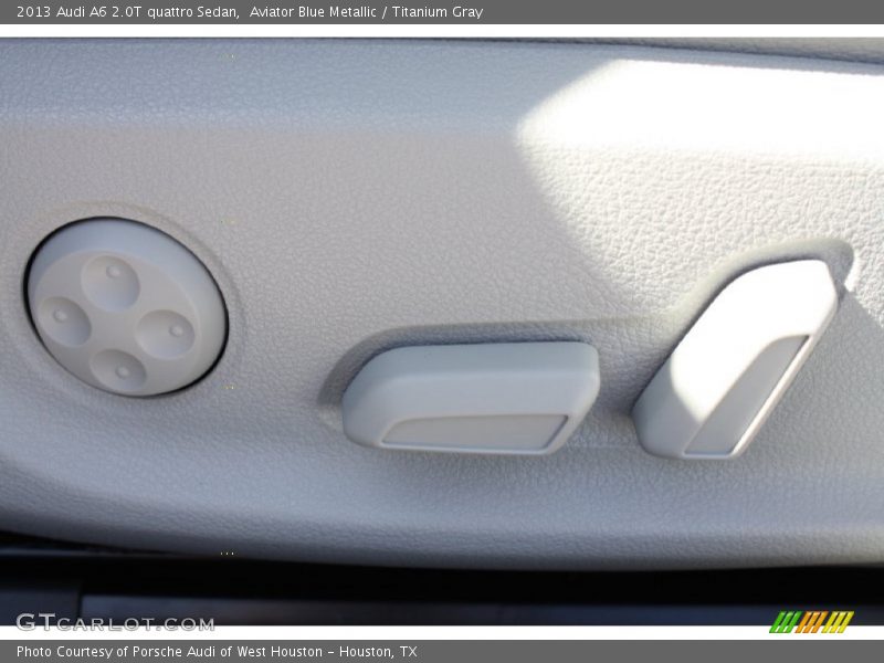 Aviator Blue Metallic / Titanium Gray 2013 Audi A6 2.0T quattro Sedan